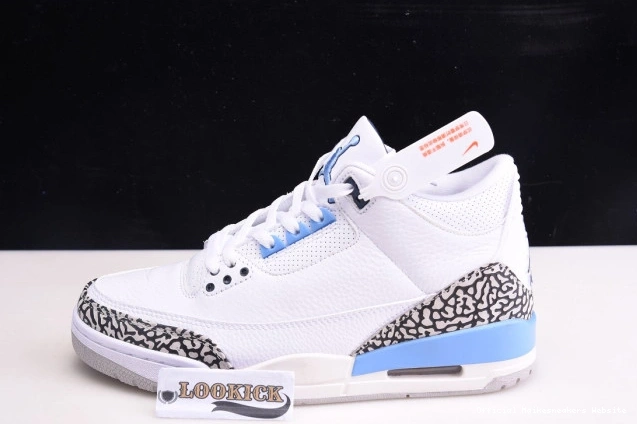 Official Maikesneakers UNC CT8532-104 Jordan 3 Air 0724